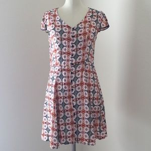 NWT Xhilaration pink fit and flare dress